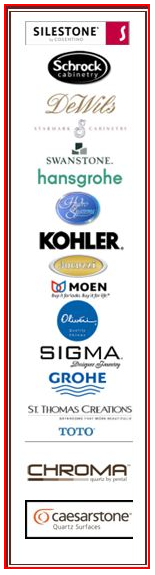 kitchen and bathroom brands used